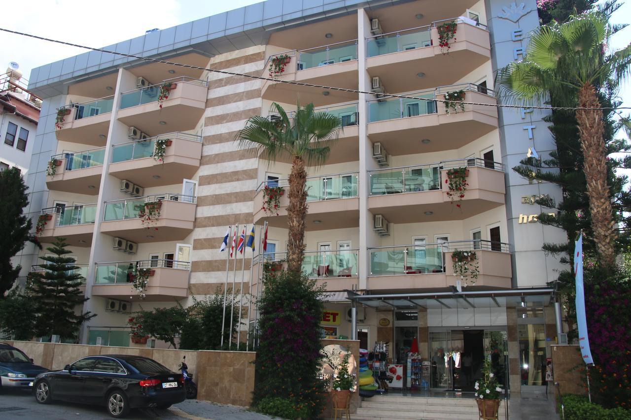 Erkaptan Apart Aparthotel Alanya Esterno foto