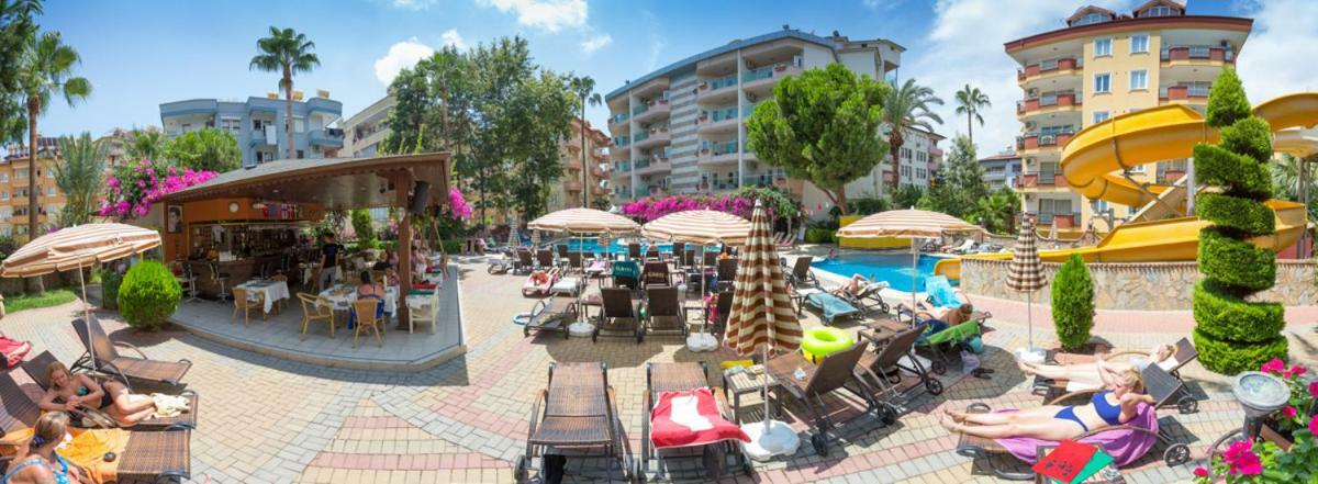 Erkaptan Apart Aparthotel Alanya Esterno foto